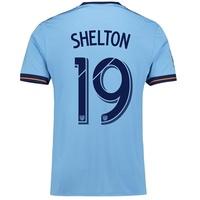 New York City FC Home Shirt 2017-18 with Shelton 19 printing, Blue