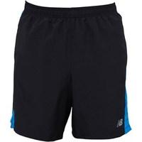 New Balance Mens Accelerate 7 Inch Running Shorts Electric Blue