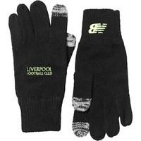 new balance mens lfc liverpool knitted gloves black