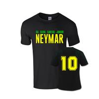 Neymar Front Name T-shirt (black)