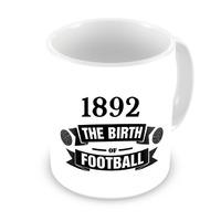 newcastle birth of football mug