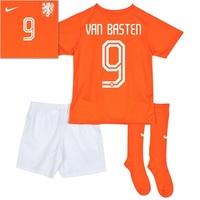 Netherlands Home Kit 2013/15 - Little Boys Orange with Van Basten 9 pr, Orange
