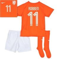 Netherlands Home Kit 2013/15 - Little Boys Orange with Robben 11 print, Orange