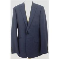 New Jaeger Size 30R Chest Menswear 100% Wool Navy Blue Patterned Jacket