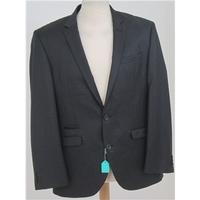 next size 40s charcoal grey smart wool jacket