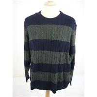 New Without Tags M & S (Blue Harbour) [Size: Medium, 40 chest] Green Mix Casual/Stylish Wool Blend Jumper