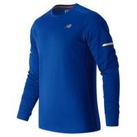 New Balance Ice Long Sleeve Tee - Mens - Marine Blue