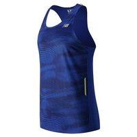 New Balance Ice Singlet - Mens - Marine Blue/Black