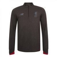 New Balance Liverpool FC 2017/18 Elite Training Mid-Layer Top - Youth - Black Marl