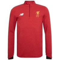 New Balance Liverpool FC 2017/18 Elite Training Mid-Layer Top - Youth - Red Pepper Marl