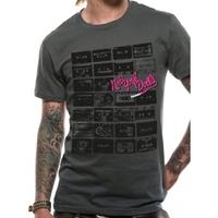 New York Dolls - Tape Men\'s XX-Large T-Shirt - Grey