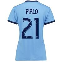 new york city fc home shirt 2017 18 womens with pirlo 21 printing blue