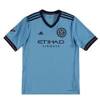 New York City FC Home Shirt 2017-18 - Kids, Blue