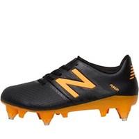 New Balance Junior Furon Dispatch SG Football Boots Black/Orange