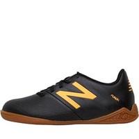 New Balance Junior Furon Dispatch IN Indoor Football Boots Black/Orange