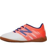 New Balance Junior Furon 2.0 Dispatch IN Indoor Football Boots White