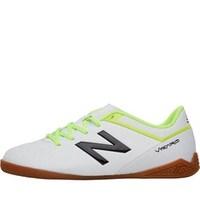 New Balance Junior Visaro Control IN Indoor Football Boots White