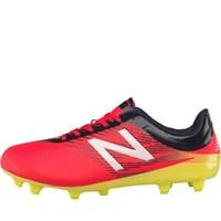 New Balance Junior Furon 2.0 Dispatch FG Football Boots Bright Cherry