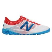 New Balance Furon 2.0 Dispatch Turf Football Boots - Youth - White/Atomic/Barracuda