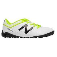 New Balance Visaro Control Turf JNR Football Boots - Youth - White/Toxic