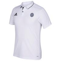 New York City FC Coaches Polo - White, White