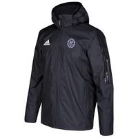 New York City FC Coaches Jacket - Black, Black