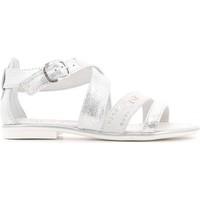 Nero Giardini P631320F Sandals Kid Silver girls\'s Children\'s Sandals in Silver