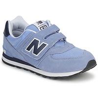 New Balance KV574 LTR boys\'s Children\'s Shoes (Trainers) in blue