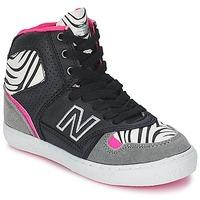 New Balance KT1052 girls\'s Children\'s Shoes (High-top Trainers) in black