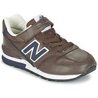 new balance kv996 girlss childrens shoes trainers in brown