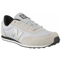 new balance kl410 girlss childrens shoes trainers in silver