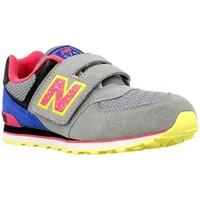 New Balance KV574 girls\'s Children\'s Shoes (Trainers) in grey