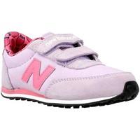 New Balance Classics Traditionnels 410 girls\'s Children\'s Shoes (Trainers) in pink