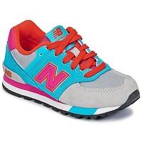 New Balance KL574 girls\'s Children\'s Shoes (Trainers) in grey