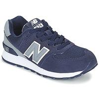 New Balance KL574 boys\'s Children\'s Shoes (Trainers) in blue