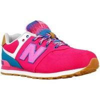 New Balance KL574 girls\'s Children\'s Shoes (Trainers) in blue