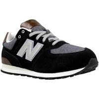 New Balance KL574 boys\'s Children\'s Shoes (Trainers) in grey