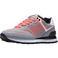 New Balance WL574 grey/neon orange (WL574NEP)