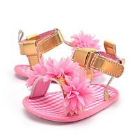 newborn baby girls kids sandals first walkers synthetic summer fall pa ...