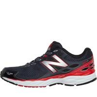 new balance mens m680 v3 neutral running shoes greyred