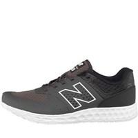 New Balance Mens 574 Fresh Foam Breathe Trainers Grey/Black