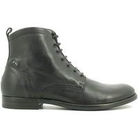 nero giardini a604501u ankle boots man mens mid boots in black