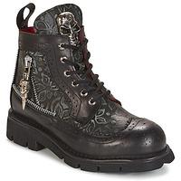 New Rock MORTY men\'s Mid Boots in black