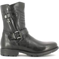 nero giardini a604601u ankle boots man mens low ankle boots in black