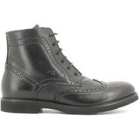 Nero Giardini A604422U Lace-up heels Man men\'s Walking Boots in black
