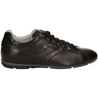 Nero Giardini P704795U Shoes with laces Man Black men\'s Walking Boots in black