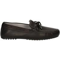 Nero Giardini P705091U Mocassins Man Black men\'s Loafers / Casual Shoes in black