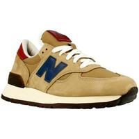 new balance m990 mens shoes trainers in beige