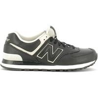 new balance nbml574luc sport shoes man mens shoes trainers in black