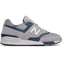 New Balance NBML597GSC Sneakers Man Grey men\'s Walking Boots in grey